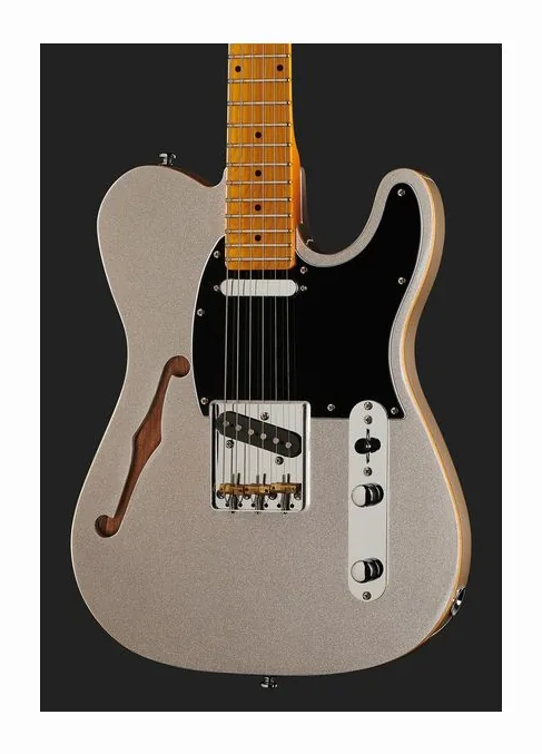 Larry Carlton T7TV Silver, profilo laterale del corpo