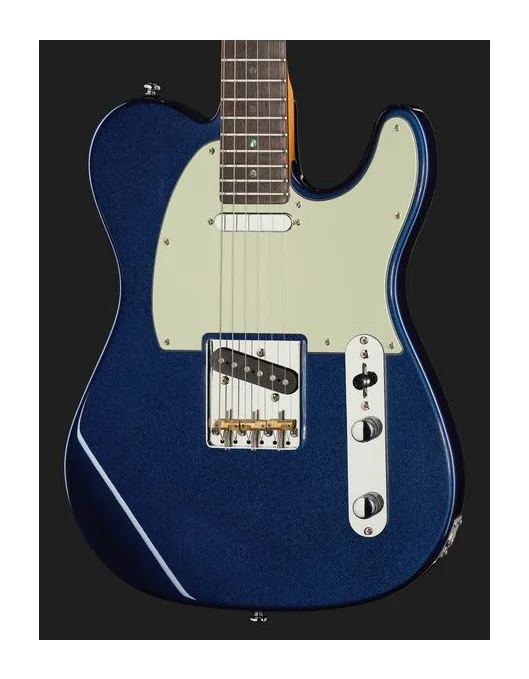 Larry Carlton T7 Dark Navy New Gen, capotasto e prime posizioni della tastiera
