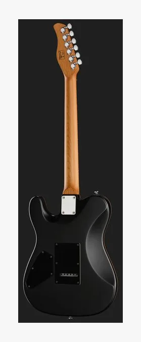 Larry Carlton T7 FM Trans Black New Gen, curve del body viste dall'alto