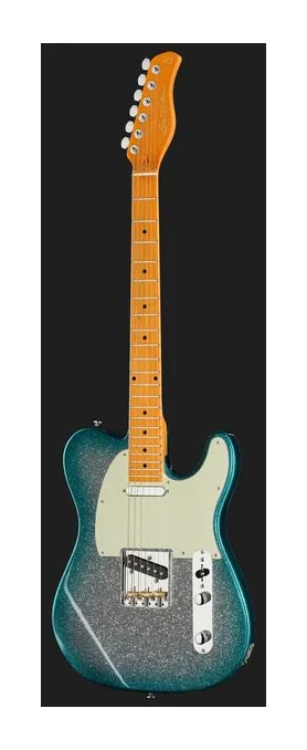 Larry Carlton T7 Skyburst Sparkle New Gen, capotasto e prime posizioni della tastiera