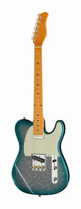 Larry Carlton T7 Skyburst Sparkle New Gen inquadrato di fronte su sfondo neutro