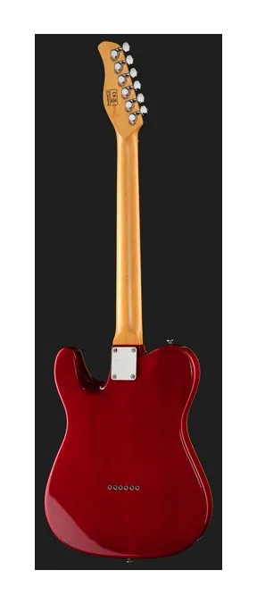 Larry Carlton T7TM See Through Red, profilo laterale del corpo