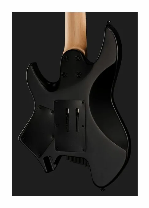 Larry Carlton X6 Headless 7 Black Satin, capotasto e prime posizioni della tastiera