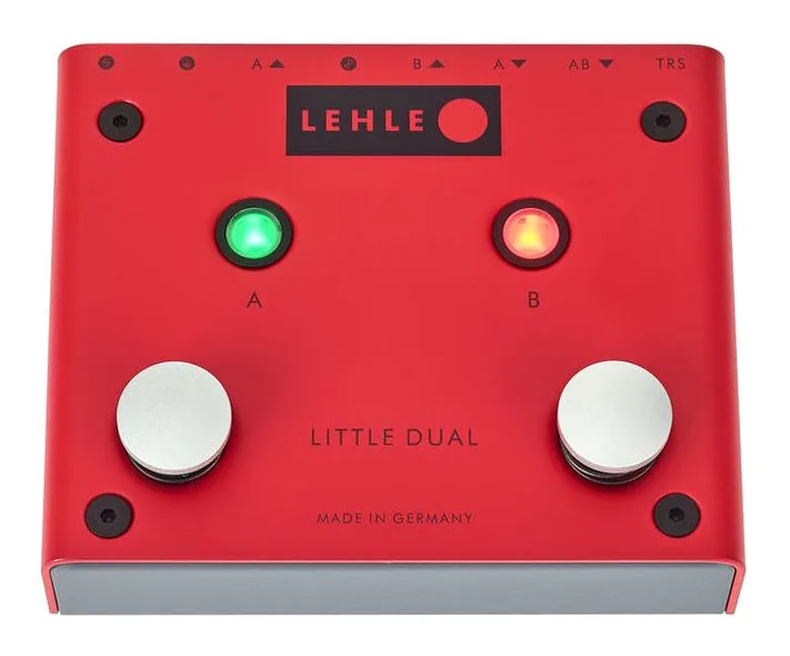 Lehle Little Dual II, connettori sul retro dell'unita