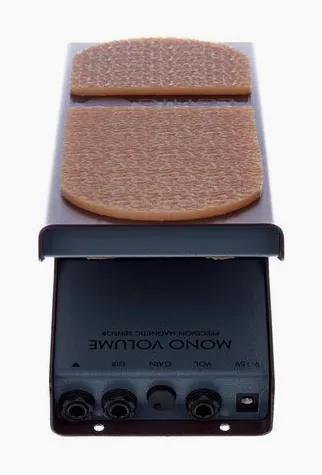Lehle Mono Volume, footswitch in primo piano