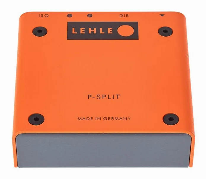 Lehle P-Split III, footswitch in primo piano