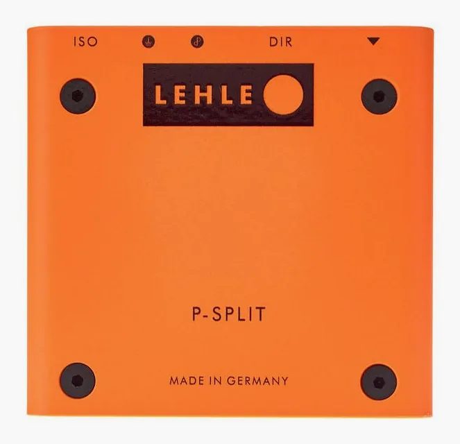 Lehle P-Split III, footswitch in primo piano