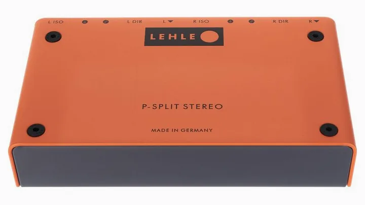 Lehle P-Split Stereo, grafica del pannello superiore