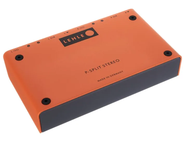 Lehle P-Split Stereo, grafica del pannello superiore