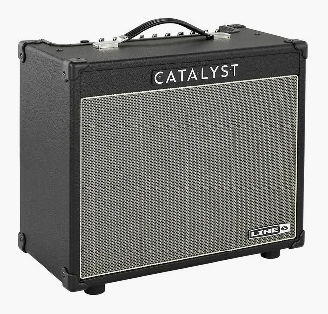 Line6 Catalyst CX 60, logo e finiture del pannello frontale