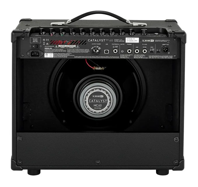 Line6 Catalyst CX 60, pannello dei controlli in primo piano