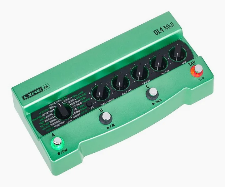 Line6 DL4 MKII Delay, led e interruttore a pedale