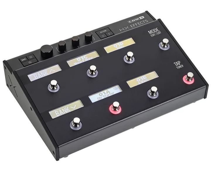 Line6 Helix HX Effects, footswitch in primo piano