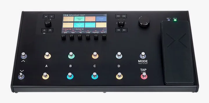 Line6 Helix LT Guitar Processor, vista laterale del cabinet