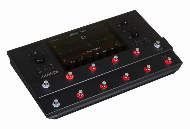 Line6 Helix Stadium Floor, pannello dei controlli in primo piano