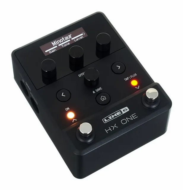 Line6 HX One, led e interruttore a pedale
