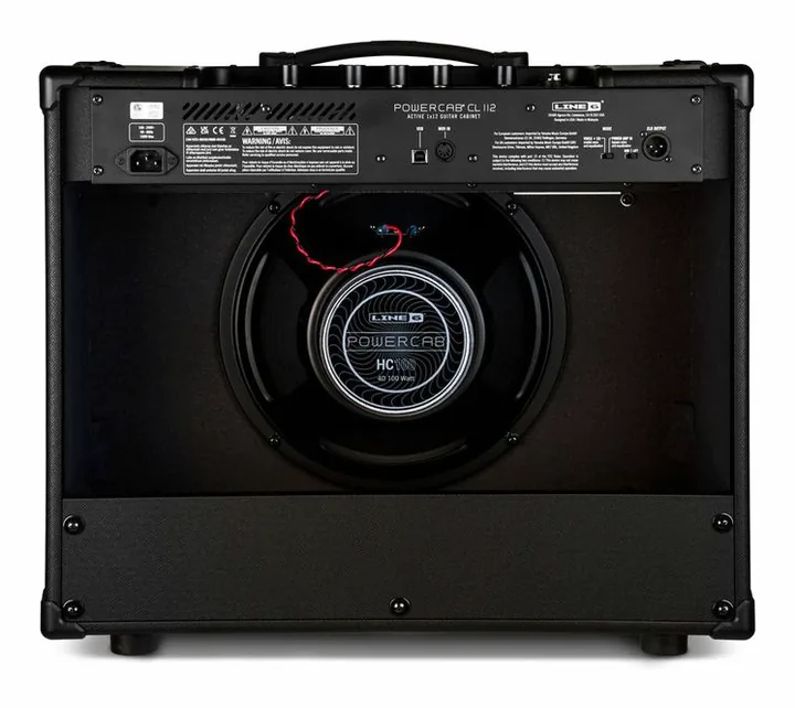 Line6 Powercab CL 112, pannello dei controlli in primo piano