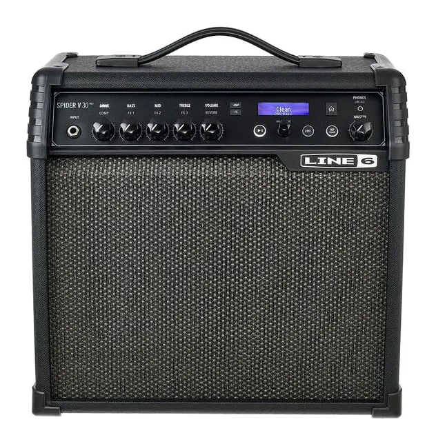 Line6 Spider V 30 MkII, manopole e selettore dei canali