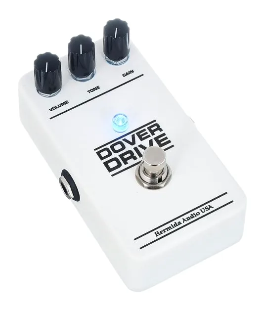 Lovepedal Hermida Dover Drive, led e interruttore a pedale