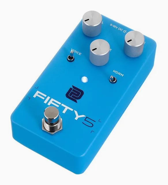 LPD Pedals Fifty5 Overdrive, connettori sul retro dell'unita