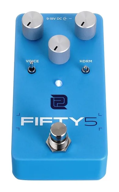LPD Pedals Fifty5 Overdrive, led e interruttore a pedale