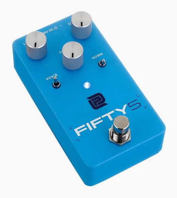 LPD Pedals Fifty5 Overdrive, led e interruttore a pedale