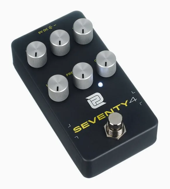 LPD Pedals Seventy4 Overdrive, led e interruttore a pedale