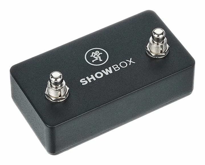 Mackie Showbox Footswitch, grafica del pannello superiore