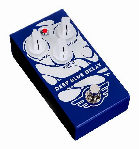 Mad Professor Deep Blue Delay HW, manopole viste dall'alto