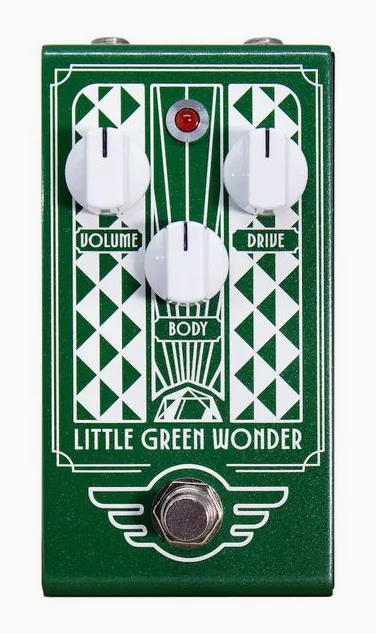 Mad Professor Little Green Wonder OD HW in primo piano frontale