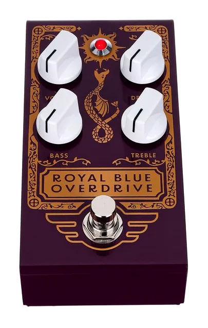 Mad Professor Royal Blue Overdrive HW, connettori sul retro dell'unita