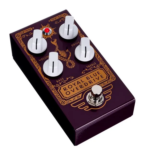 Mad Professor Royal Blue Overdrive HW, manopole viste dall'alto