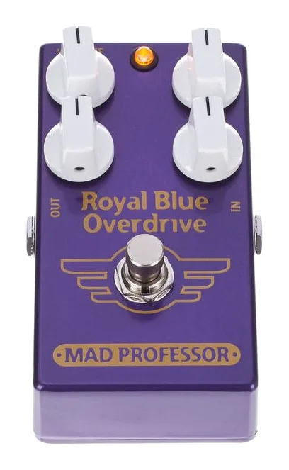 Mad Professor Royal Blue Overdrive, ingressi e uscite laterali
