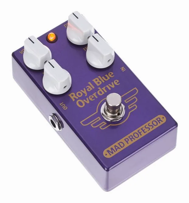 Mad Professor Royal Blue Overdrive, connettori sul retro dell'unita
