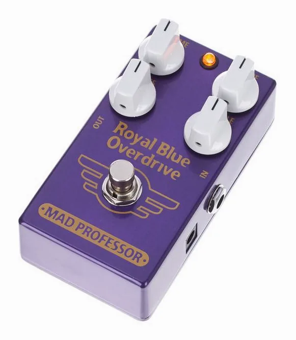 Mad Professor Royal Blue Overdrive visto di fronte