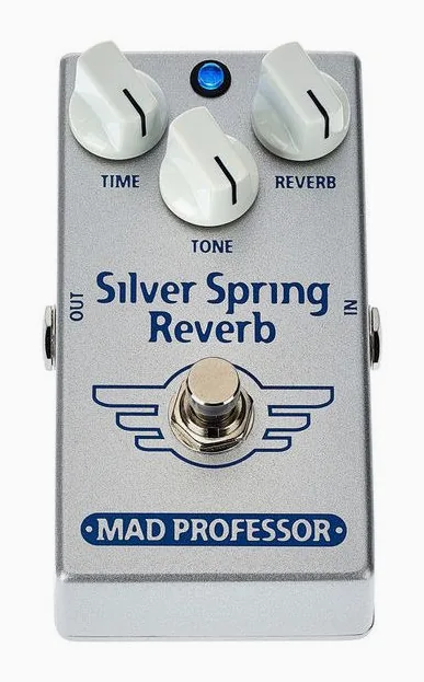 Mad Professor Silver Spring Reverb, connettori sul retro dell'unita