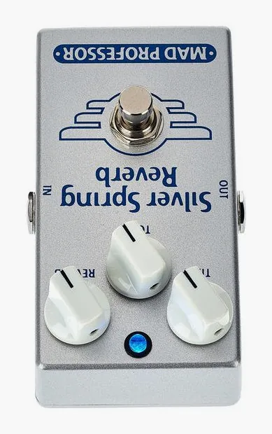 Mad Professor Silver Spring Reverb, connettori sul retro dell'unita