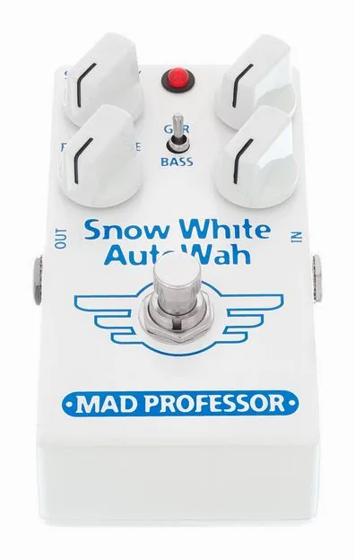 Mad Professor Snow White Auto Wah GB, ingressi e uscite laterali