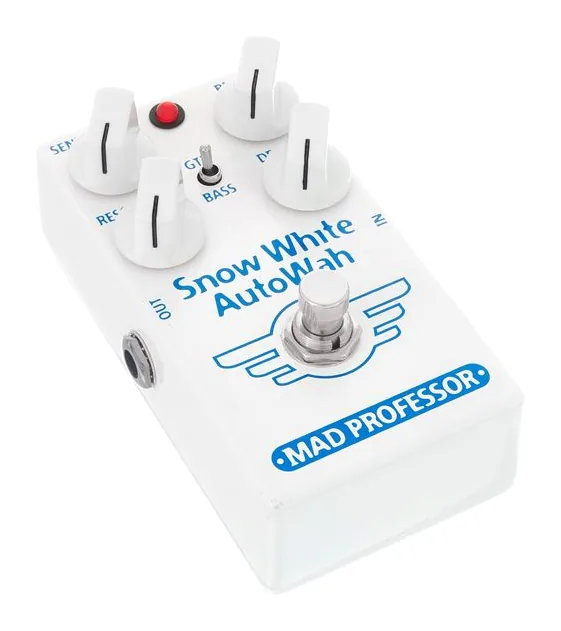 Mad Professor Snow White Auto Wah GB, manopole viste dall'alto