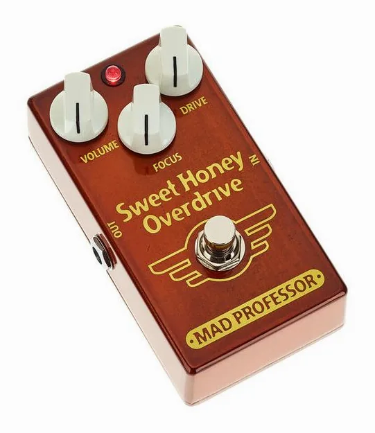Mad Professor Sweet Honey Overdrive Factory, connettori sul retro dell'unita