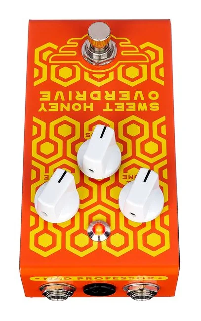 Mad Professor Sweet Honey Overdrive HW, manopole viste dall'alto