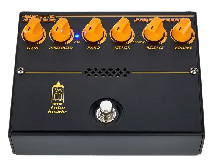 Markbass Compressore, grafica del pannello superiore