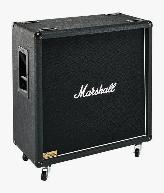 Marshall 1960BV 412 Cabinet, vista dall'alto della testata