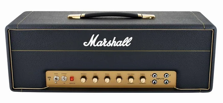 Marshall 1987X, pannello dei controlli in primo piano