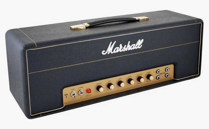 Marshall 1987X, pannello dei controlli in primo piano