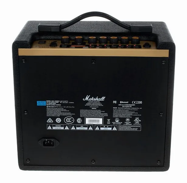 Marshall Code 25, angolo del cabinet