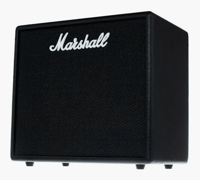 Marshall Code 25, retro con le prese di collegamento