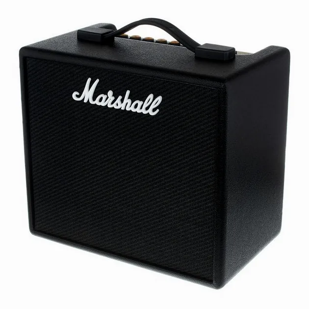Marshall Code 25 w/Cover, logo e finiture del pannello frontale