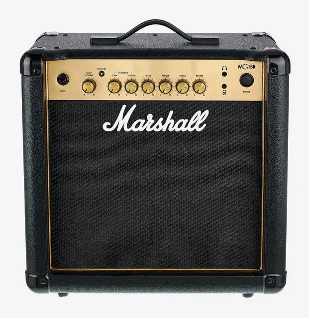 Marshall MG15GR, vista dall'alto della testata