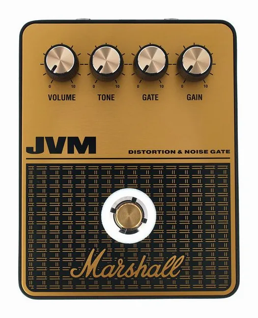 Marshall JVM Distortion, connettori sul retro dell'unita